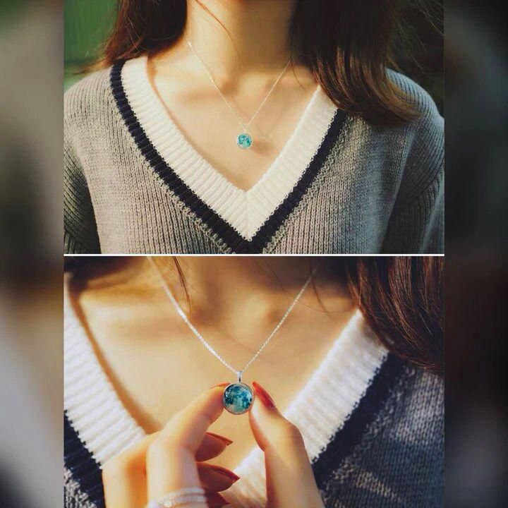 New Glowing Moon Pendant