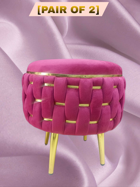 Premium puffies set of 2 (Pink)