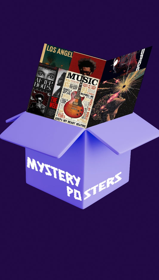 MYSTERY POSTER SET OF 5