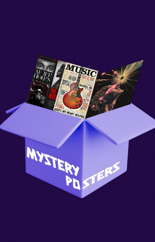 MYSTERY POSTER SET OF 3
