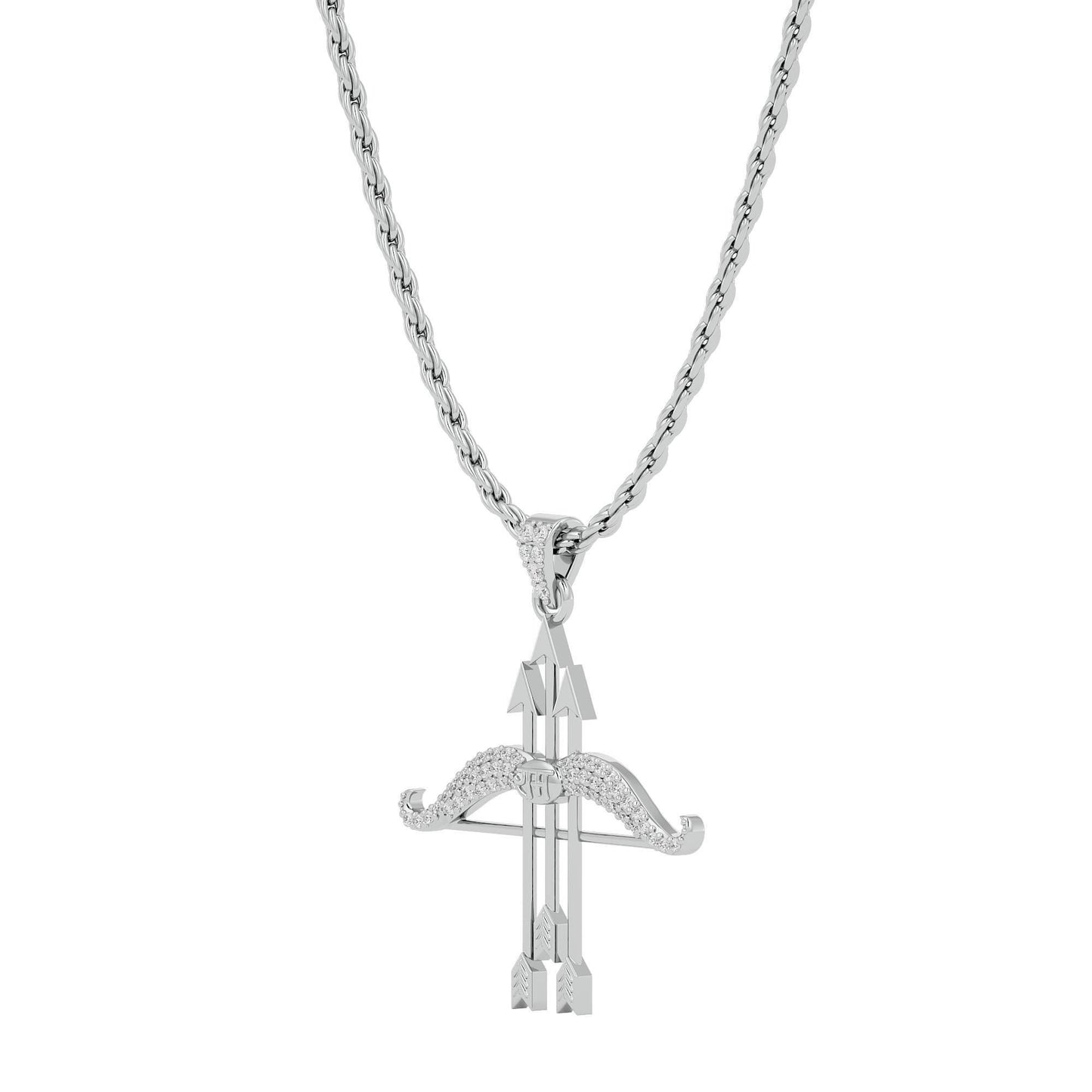 Silver Pendant With Chain