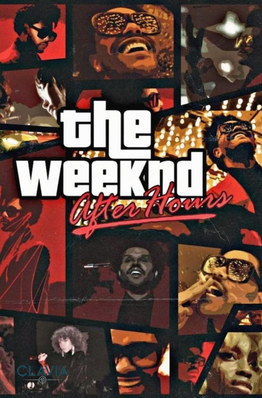OPEN WEEKND WALL POSTER